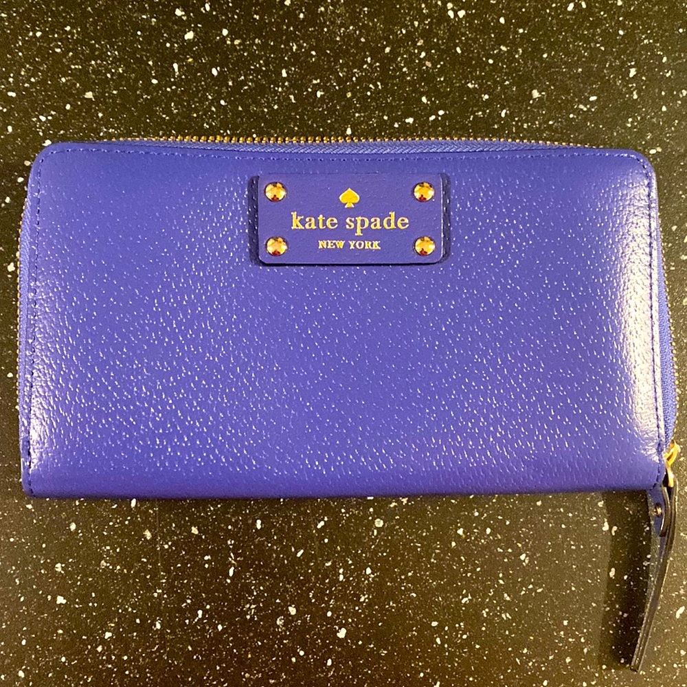 Kate Spade New York Staci Large Continental Wallet Royal Blue